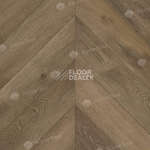 Кварцвиниловые полы Alpine Floor Chevron 5мм SPC ламинат Дуб Насыщенный ECO 18-4 фото 1 | FLOORDEALER
