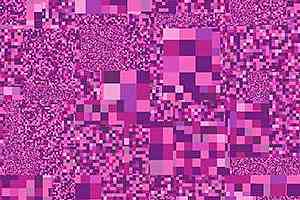 Ковровая плитка Ege Highline Cityscapes Pixellations Violet k 5269 Spec rfes 40008-67 фото  | FLOORDEALER