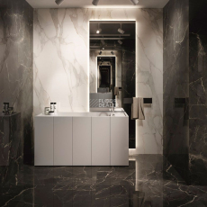 Purity Of Marble 60*60 Breccia Nera Lux 60X60 фото 2 | FLOORDEALER