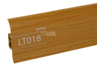 Плинтус Плинтус с мягким краем LinePlast LT018 фото 1 | FLOORDEALER
