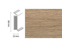 Плинтус Dollken EP 60/13 2254-2440 фото 1 | FLOORDEALER