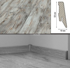 Плинтус МДФ Kronotex ламинированный D4779 Плинтус ламинированный МДФ Kronotex Древесная фантазия фото 1 | FLOORDEALER