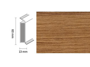 Плинтус Dollken EP 60/13 2424 фото 1 | FLOORDEALER