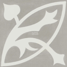 Maximus Tile Victorian Deco Smoke фото 1 | FLOORDEALER