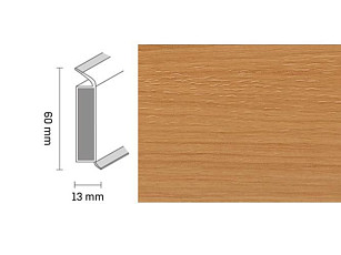 Плинтус Dollken EP 60/13 2372 фото 1 | FLOORDEALER