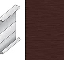 Плинтус Гибкий плинтус Dsl 60 Шоколадно-коричневый W072/1091 фото 1 | FLOORDEALER