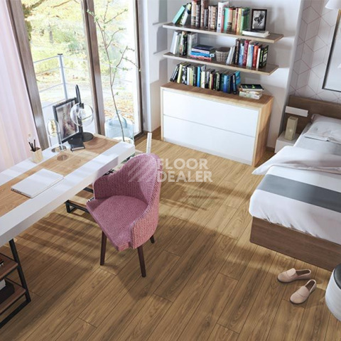 Kronopol Platinium Milo AQUA BLOCK 8mm Kronopol Platinium Milo Aqua Block 24h Орех Афина D3712 фото 2 | FLOORDEALER