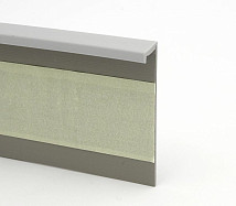 Плинтус Плинтус ковровый без фурнитуры Dollken Tle-55 0138 (138) Светло-серый фото 1 | FLOORDEALER