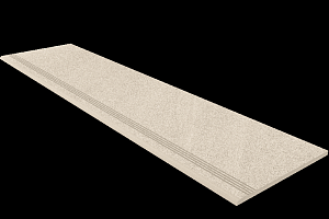 Керамогранит Gabbro Ступень 30x120x10 Ступень gb 01-30x120x10-Непол. (с насечками) фото  | FLOORDEALER