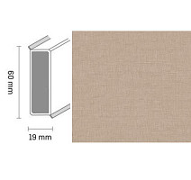 Плинтус Плинтус Dollken Cubu 60 Touch & Style 2961 фото 1 | FLOORDEALER