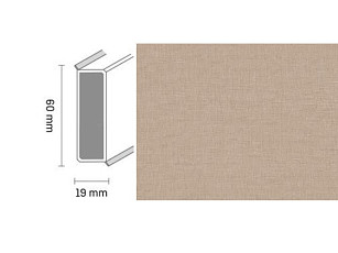 Плинтус Плинтус Dollken Cubu 60 Touch & Style 2961 фото 1 | FLOORDEALER