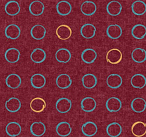 Ковролин Flotex Vision Shape 530004 (Spin) Cranberry фото 1 | FLOORDEALER