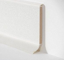 Плинтус Плинтус на деревянной основе Dollken S-60 flex life top 1013 (5012/117) Белый фото 1 | FLOORDEALER