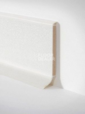 Плинтус Плинтус на деревянной основе Dollken S-60 flex life top 1013 (5012/117) Белый фото 1 | FLOORDEALER