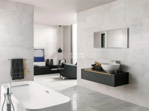 Metropolitan 596x596 Metropolita Silver L 59,6X59,6(A) фото 3 | FLOORDEALER