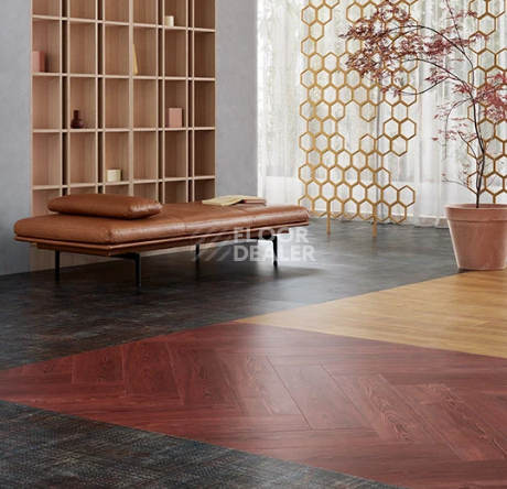 Forbo allura decibel 0.8 wood 9715AD8 saffron ash (100x20 cm) фото 2 | FLOORDEALER