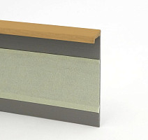 Плинтус Плинтус ковровый без фурнитуры Dollken Tle-55 2175 (33) фото 1 | FLOORDEALER