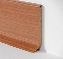 Плинтус Плинтус на деревянной основе Dollken S-60 flex life top 2539 (D260) Вишня фото 1 | FLOORDEALER