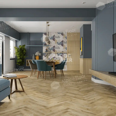 Alpine Floor Parquet LVT 2.5мм Дуб Кастор ECO16-34 фото 4 | FLOORDEALER