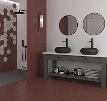 Flat 7.5 X 30 Garnet Matt фото 2 | FLOORDEALER