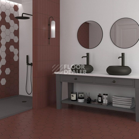 Flat 7.5 X 30 Garnet Matt фото 2 | FLOORDEALER