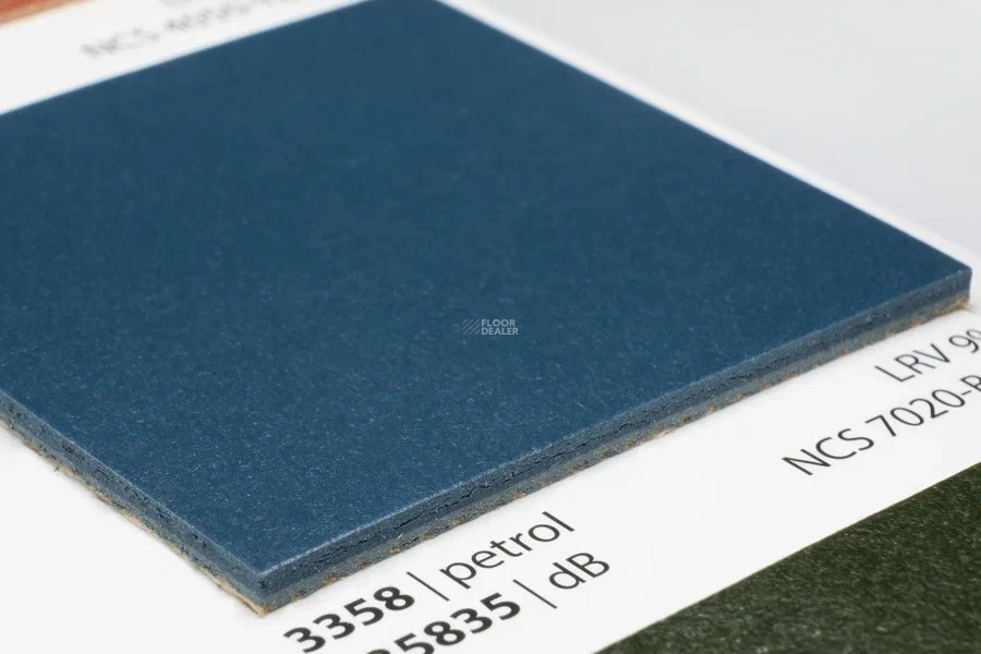 Forbo Marmoleum Solid Walton 3358-335835 petrol фото 2 | FLOORDEALER