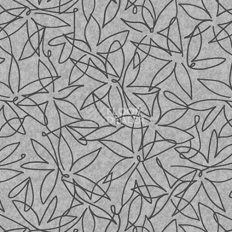 Ковролин Forbo Flotex Vision Floral 500027 (Field) Shale фото 1 | FLOORDEALER