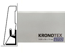 Плинтус МДФ Kronotex ламинированный D4732 Плинтус ламинированный МДФ Kronotex Белый фото 1 | FLOORDEALER
