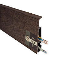 Плинтус Arbiton Indo Плинтус Arbiton Indo 70мм ПВХ 14 Венге Африка фото 1 | FLOORDEALER