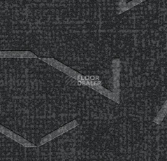 Ковровая плитка Flotex Colour embossed tiles tg 546508 Metro Anthracite Glass Embossed фото 1 | FLOORDEALER