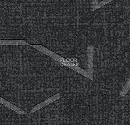Ковровая плитка Flotex Colour embossed tiles tg 546508 Metro Anthracite Glass Embossed фото 1 | FLOORDEALER