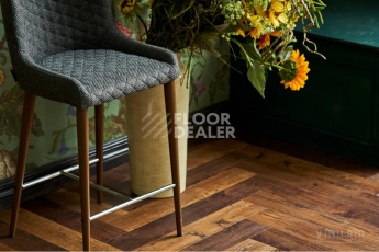 Vinilam Parquet Herringbone Glue 2.5мм IS11155 Паркет Парижский Glue фото 3 | FLOORDEALER