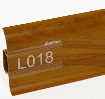Плинтус Плинтус с мягким краем LinePlast L018 фото 1 | FLOORDEALER