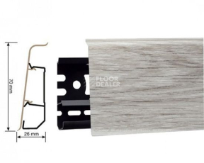 Плинтус Arbiton Indo Плинтус Arbiton Indo 70мм ПВХ 44 Дуб Болтон фото 1 | FLOORDEALER