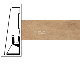 Плинтус МДФ Kronotex ламинированный D4954 Плинтус ламинированный МДФ Kronotex Дуб Премиум фото 2 | FLOORDEALER