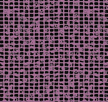 Ковролин Flotex Tibor Mosaic 980403 Mosaic Raspberry фото 1 | FLOORDEALER