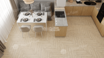 Alpine Floor Herringbone Pro 12мм lf 106-01 Дуб Лион фото 3 | FLOORDEALER