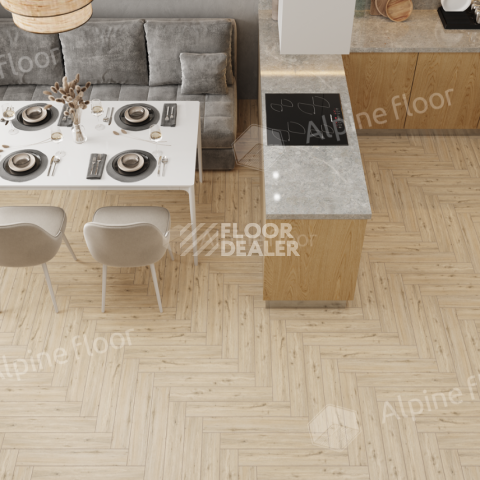 Alpine Floor Herringbone Pro 12мм lf 106-01 Дуб Лион фото 3 | FLOORDEALER