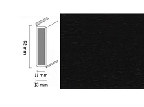 Плинтус Плинтус Dollken Cubu Decor 60 1144 schwarz фото 1 | FLOORDEALER