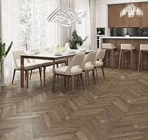 Alpine Floor Chevron 5мм SPC ламинат Дуб Насыщенный ECO 18-4 фото 3 | FLOORDEALER