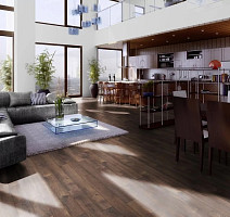 Kronotex Aqua Amazone 10мм D4766 Дуб темный Петерсон фото 3 | FLOORDEALER