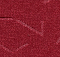 Ковровая плитка Flotex Colour embossed tiles tg 546526 Metro Red Glass Embossed фото 1 | FLOORDEALER