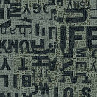 Ковровая плитка Ege Highline Contrast Text Layers Grey rfm 52206426 фото 1 | FLOORDEALER