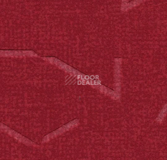 Ковровая плитка Flotex Colour embossed tiles tg 546526 Metro Red Glass Embossed фото 1 | FLOORDEALER