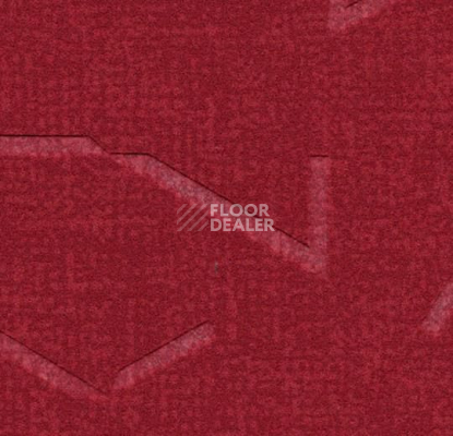 Ковровая плитка Flotex Colour embossed tiles tg 546526 Metro Red Glass Embossed фото 1 | FLOORDEALER