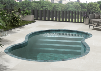 Tahiti  14.7 * 14.7 Turquoise Glossy фото 2 | FLOORDEALER