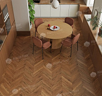 Alpine Floor Chevron Art 12мм LF109-11 Орех Монблан фото 4 | FLOORDEALER