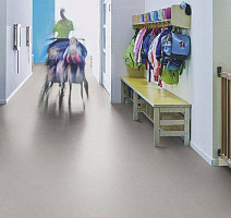 Forbo Marmoleum Solid Concrete 3706 beton фото 3 | FLOORDEALER