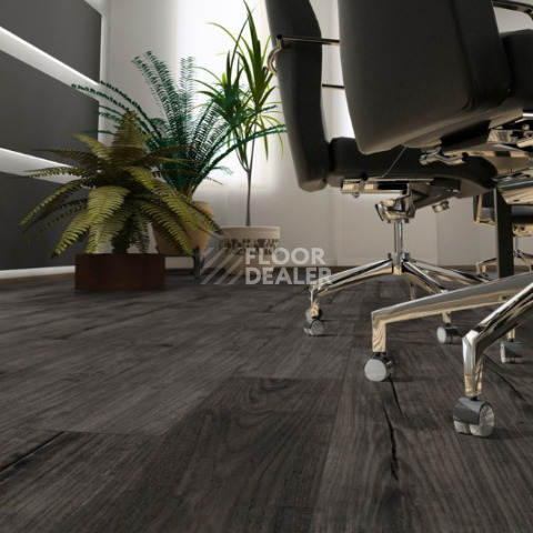 Kronotex Exquisit 8мм d4171 Тик Ностальгия Графит фото 4 | FLOORDEALER