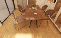 Alpine Floor Herringbone 10мм Дуб Пьемонт LF107-06 фото 2 | FLOORDEALER